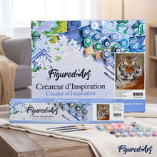 Charger l'image dans la galerie, peinture par numéros | Regard de Tigre | animaux, complexe, nouveautés, tigres | FiguredArt