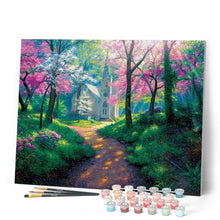 Charger l'image dans la galerie, peinture par numéros | Chemin printanier | complexe, nouveautés, paysages | FiguredArt