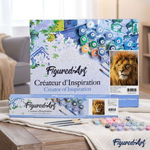 Charger l'image dans la galerie, peinture par numéros | Le Lion | animaux, complexe, lions, nouveautés | FiguredArt