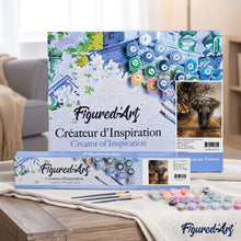 Charger l'image dans la galerie, peinture par numéros | Eléphant solitaire | animaux, complexe, nouveautés, éléphants | FiguredArt