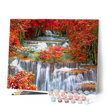 Charger l'image dans la galerie, peinture par numéros | Cascade | complexe, nouveautés, paysages | FiguredArt