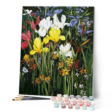 Charger l'image dans la galerie, peinture par numéros | Au milieu des Fleurs | complexe, fleurs, nouveautés | FiguredArt