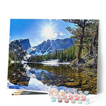 Charger l'image dans la galerie, peinture par numéros | Montagne et Rivière | complexe, montagnes, nouveautés, paysages | FiguredArt