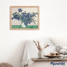 Charger l'image dans la galerie, peinture par numéros | Van Gogh - Iris N°2 | complexe, fleurs, nouveautés, reproduction, van gogh | FiguredArt