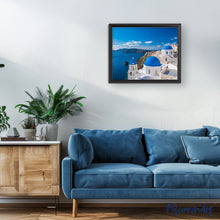 Charger l'image dans la galerie, peinture par numéros | Ile grecque | facile, nouveautés, paysages, ville | FiguredArt