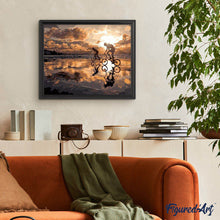 Charger l'image dans la galerie, peinture par numéros | Coucher de soleil à Vélo | intermédiaire, paysages | FiguredArt