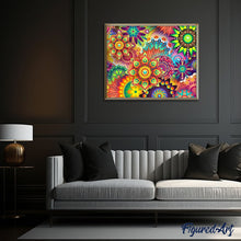 Charger l'image dans la galerie, peinture par numéros | Fleurs féériques | abstrait, complexe, nouveautés | FiguredArt
