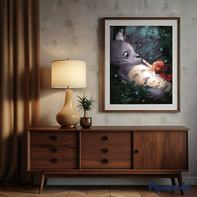 Charger l'image dans la galerie, peinture par numéros | Souris et petite Fille | animaux, france, intermédiaire | FiguredArt