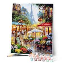 Charger l'image dans la galerie, peinture par numéros | Mon fleuriste à Paris | complexe, nouveautés, ville | FiguredArt