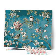 Charger l'image dans la galerie, peinture par numéros | Fleurs et oiseaux 2 | animaux, facile, fleurs, france | FiguredArt