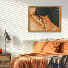 Charger l'image dans la galerie, peinture par numéros | Visage de Femme brune | facile, romantique | FiguredArt