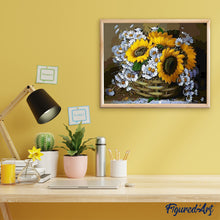 Charger l'image dans la galerie, peinture par numéros | Fleurs d’Eté | fleurs, intermédiaire | FiguredArt