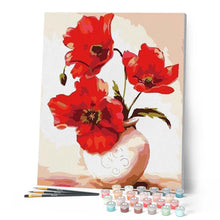 Charger l'image dans la galerie, peinture par numéros | Jolis Coquelicots | facile, fleurs, france | FiguredArt