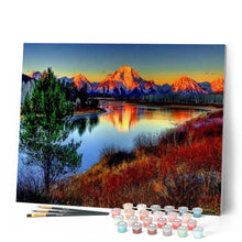 Charger l'image dans la galerie, peinture par numéros | Lac et Montagne | complexe, paysages | FiguredArt