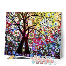 Charger l'image dans la galerie, peinture par numéros | Arbre effet Vitrail | arbres, complexe | FiguredArt