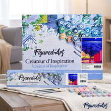 Charger l'image dans la galerie, peinture par numéros | Hortensias bleus | complexe, fleurs, paysages | FiguredArt