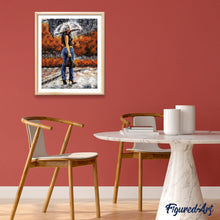 Charger l'image dans la galerie, peinture par numéros | Sexy sous son Parapluie | complexe, romantique | FiguredArt