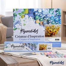 Charger l'image dans la galerie, peinture par numéros | Tournesols | complexe, fleurs | FiguredArt