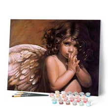 Charger l'image dans la galerie, peinture par numéros | Petit Ange | complexe, religion | FiguredArt