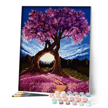 Charger l'image dans la galerie, peinture par numéros | Arbre des Voeux | arbres, complexe, paysages | FiguredArt