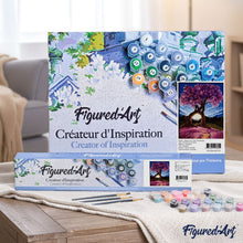 Charger l'image dans la galerie, peinture par numéros | Arbre des Voeux | arbres, complexe, paysages | FiguredArt