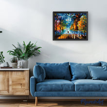 Charger l'image dans la galerie, peinture par numéros | Fraîcheur du soir | complexe, paysages, ville | FiguredArt