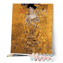 Charger l'image dans la galerie, peinture par numéros | Madame Bauer Klimt | complexe, france, reproduction | FiguredArt