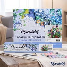 Charger l'image dans la galerie, peinture par numéros | Fleurs aux multiples Couleurs | facile, fleurs | FiguredArt