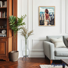 Charger l'image dans la galerie, peinture par numéros | Balade Romantique Collines Hong Kong | intermédiaire, romantique, ville | FiguredArt