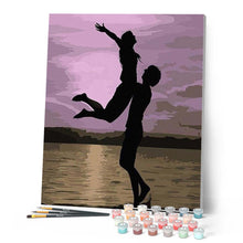 Charger l'image dans la galerie, peinture par numéros | Amoureux sur la Plage | facile, romantique | FiguredArt