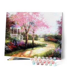 Charger l'image dans la galerie, peinture par numéros | Sentier fleuri | complexe, paysages | FiguredArt