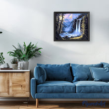 Charger l'image dans la galerie, peinture par numéros | Reflets du Soleil sur la Cascade | complexe, paysages | FiguredArt