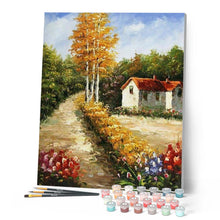 Charger l'image dans la galerie, peinture par numéros | Sentier printanier | intermédiaire, paysages | FiguredArt