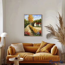 Charger l'image dans la galerie, peinture par numéros | Sentier printanier | intermédiaire, paysages | FiguredArt