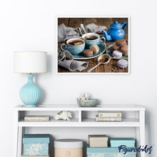 Charger l'image dans la galerie, peinture par numéros | Chocolat Chaud | complexe, cuisine, france | FiguredArt