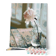Charger l'image dans la galerie, peinture par numéros | Fleur Blanche | facile, fleurs, france | FiguredArt