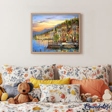 Charger l'image dans la galerie, peinture par numéros | Lacs italiens | complexe, paysages | FiguredArt