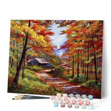 Charger l'image dans la galerie, peinture par numéros | Sentier d’Automne | complexe, paysages | FiguredArt