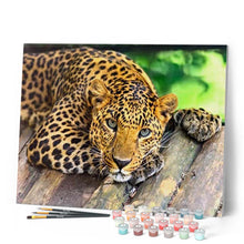 Charger l'image dans la galerie, peinture par numéros | Joli Guépard | animaux, complexe, panthère | FiguredArt