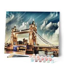 Charger l'image dans la galerie, peinture par numéros | Magnifique Pont de Londres | complexe, ville | FiguredArt