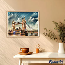 Charger l'image dans la galerie, peinture par numéros | Magnifique Pont de Londres | complexe, ville | FiguredArt
