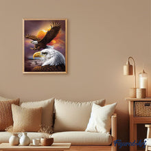Charger l'image dans la galerie, peinture par numéros | L’Aigle Américain | aigles, animaux, intermédiaire, oiseaux | FiguredArt