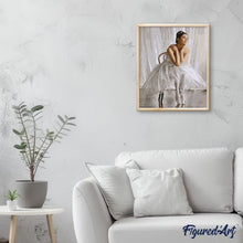 Charger l'image dans la galerie, peinture par numéros | Danseuse Rêveuse | danse, facile | FiguredArt