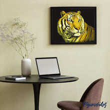 Charger l'image dans la galerie, peinture par numéros | Tigre du Bengale | animaux, facile, tigres | FiguredArt