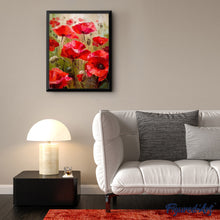 Charger l'image dans la galerie, peinture par numéros | Champ de Coquelicots | complexe, fleurs, france | FiguredArt