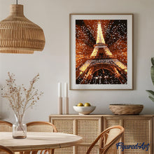 Charger l'image dans la galerie, peinture par numéros | Tour Eiffel scintillante | intermédiaire, ville | FiguredArt
