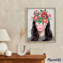 Charger l'image dans la galerie, Chewing Gum, Fleurs et Papillons
