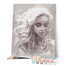 Charger l'image dans la galerie, peinture par numéros | Femme rêveuse | facile, romantique | FiguredArt
