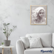 Charger l'image dans la galerie, peinture par numéros | Femme rêveuse | facile, romantique | FiguredArt