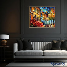Charger l'image dans la galerie, peinture par numéros | Promenade dans la Rue | intermédiaire, ville | FiguredArt
